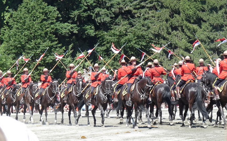 Image 1: <i>Musical ride</i>, North Vancouver, 2013. Source: Wikimedia Commons. Photo: Shaundd