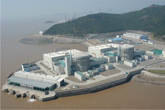 
        
        Image 1: Two <i>CANDU</i> reactors at the Qinshan Nuclear Power Plant in China. Source: Wikimedia Commons. Photo: Atomic Energy of Canada Limited            