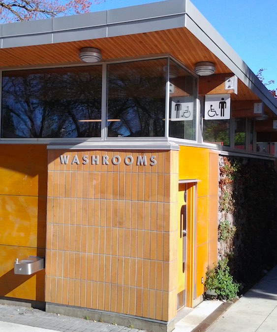 Image 2: <i>Washrooms</i> near Commerical Drive, Vancouver. Photo: S. Dollinger