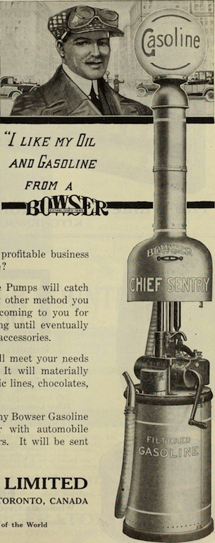 
        
        Image 1: Early <i>bowser pump</i>. Source: Wikimedia Commons (NB: text cut off in original picture file)