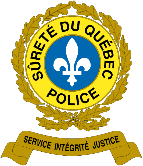 
        Image 1: Badge of the <i>Sûreté du Québec</i>. Source: Wikipedia. Photo: Gouvernement du Québec      