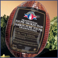 
        Image 1: Industry-packaged <i>toupie</i> ham. Source: http://www.alimplus.com 