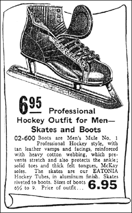 
        
        Image 1: Newspaper ad from 1925. Source: http://ecbiz132.inmotionhosting.com/~thebir7/birthplaceofhockey.com/wp-content/uploads/2013/04/mens-skt-outfit-1925-ad.gif. Original source unknown.      