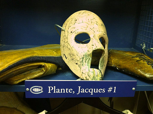 
        
        
        Image 1: Jacques Plante's <i>goalie mask</i>. Source: Wikimedia Commons. Photo: M. Pick                  